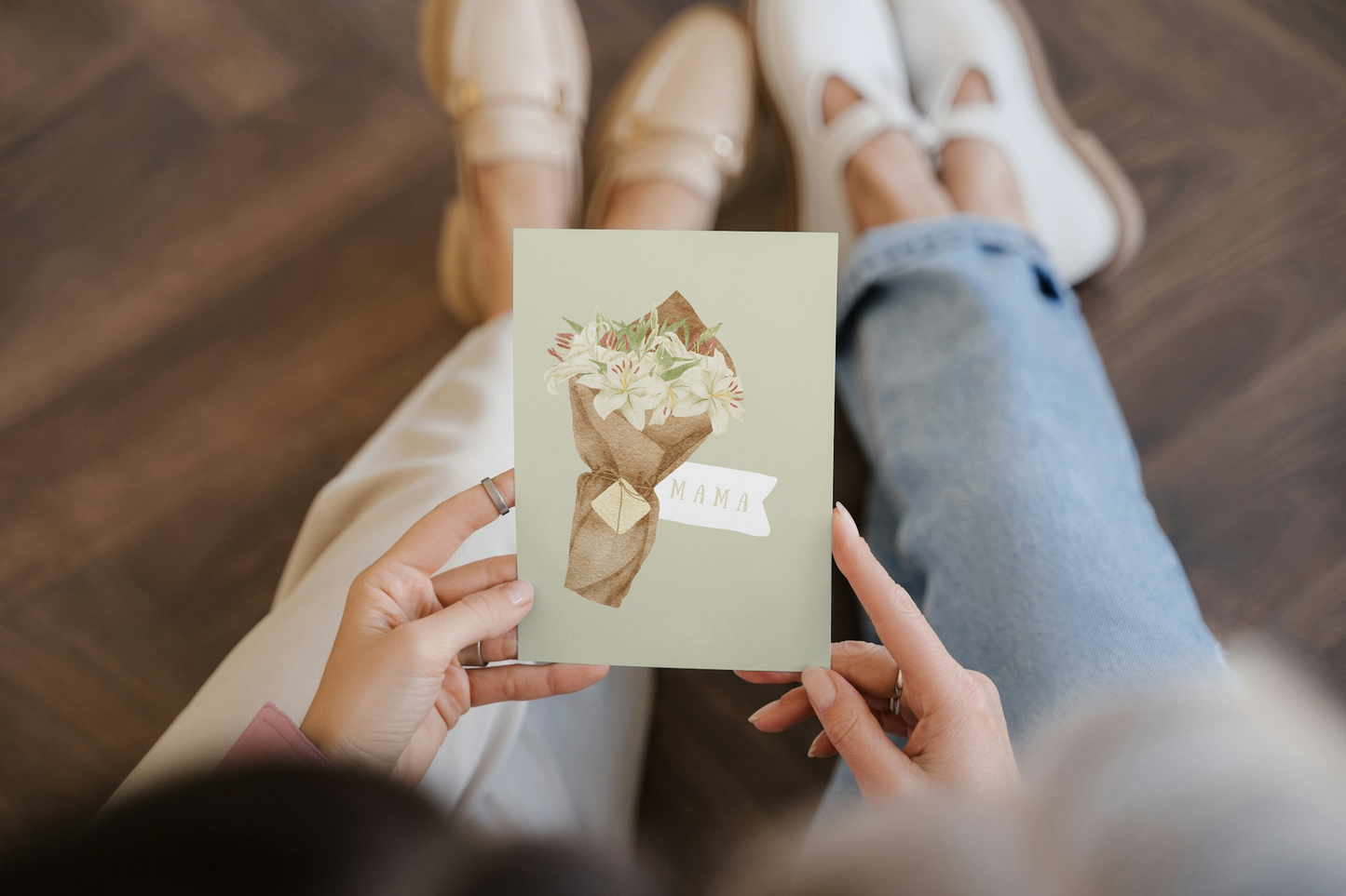 Flowers for Mum Card