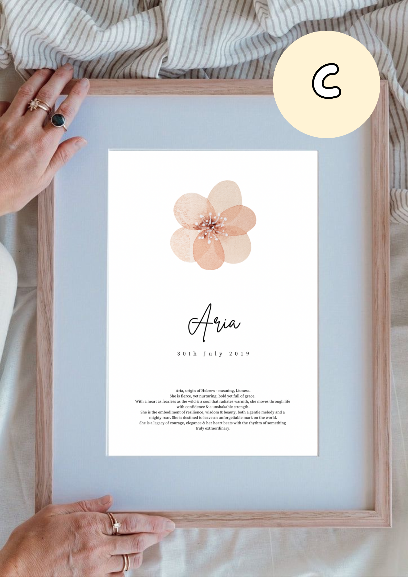 Name Story Print