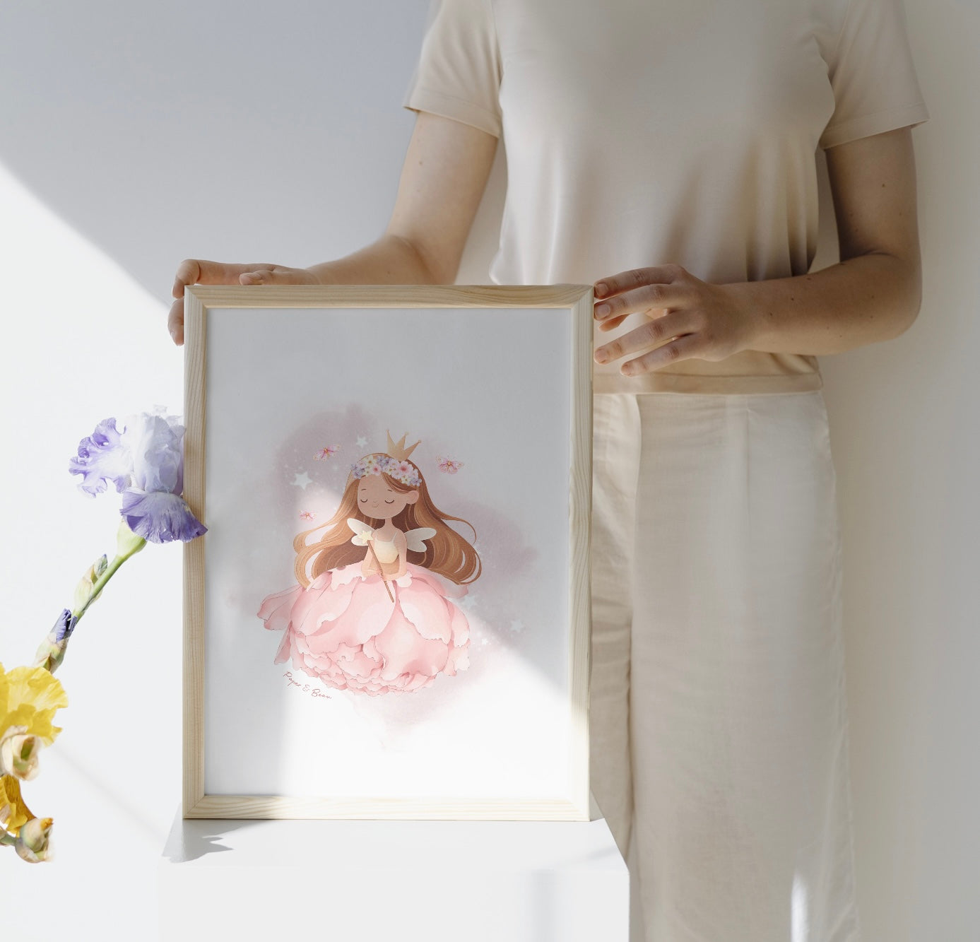 Peony Princess Print