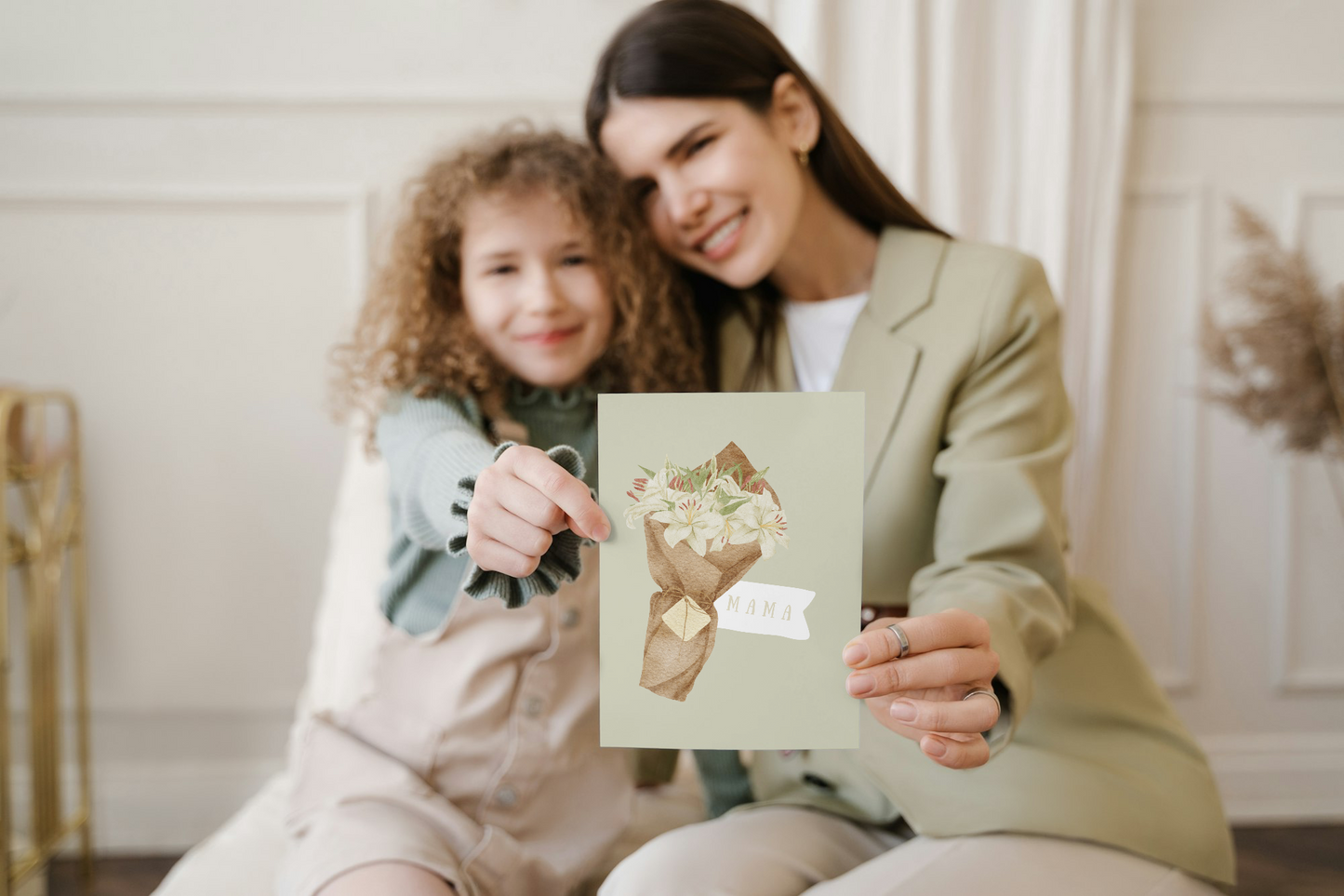 Flowers for Mum Card
