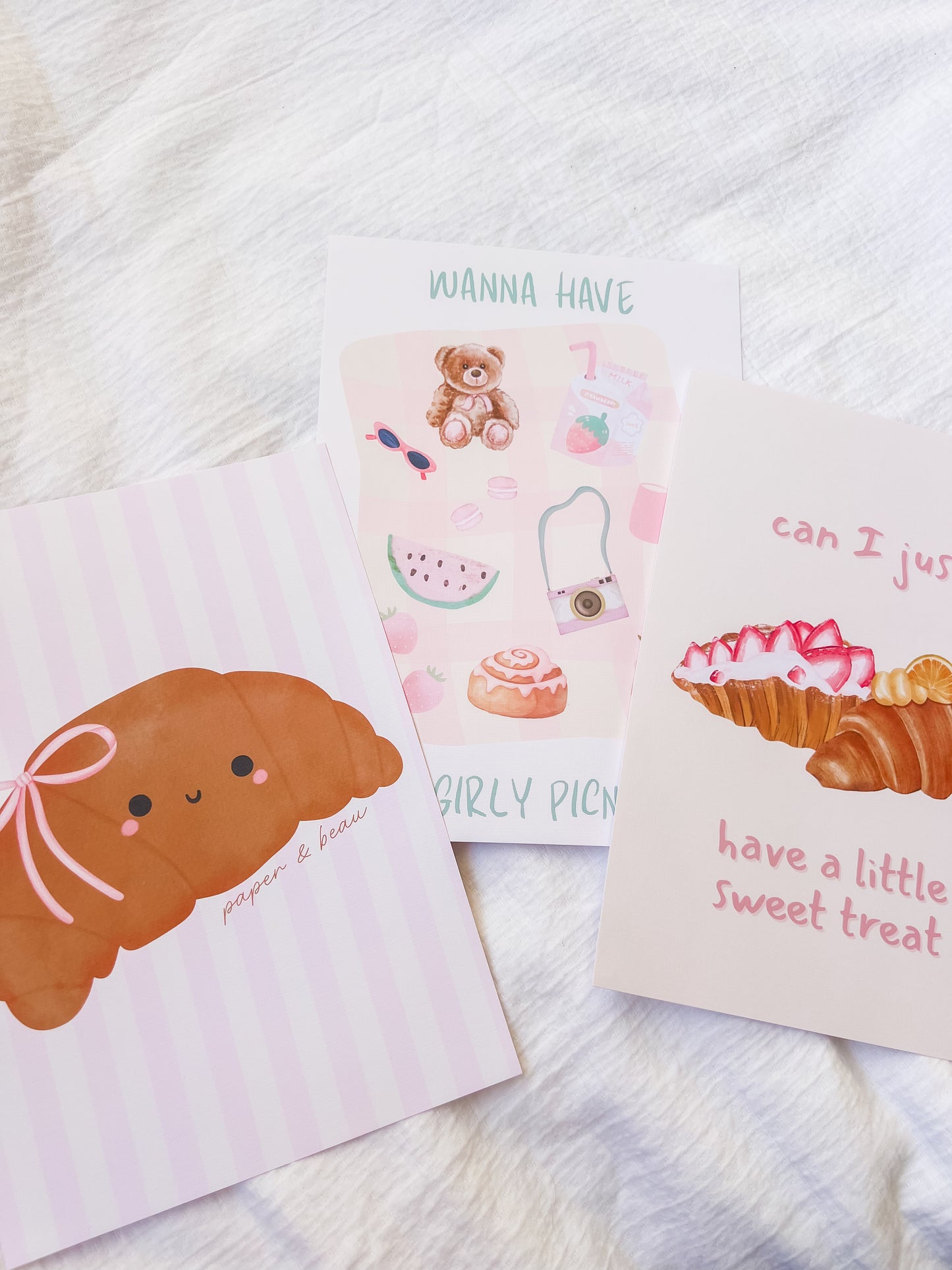 Girly Picnic Print