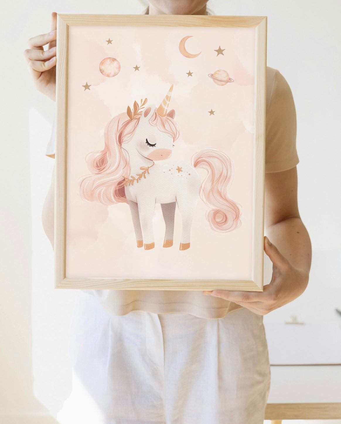 Galaxy Unicorn Print
