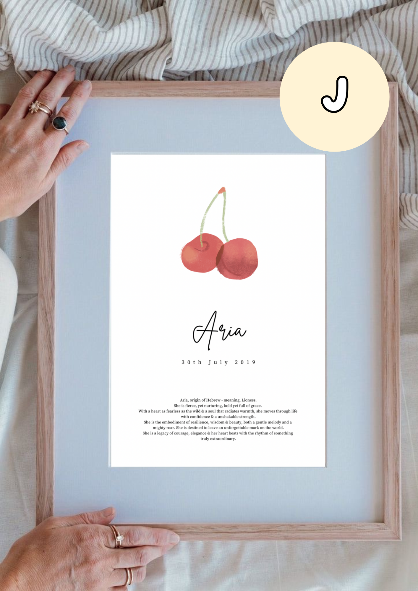 Name Story Print