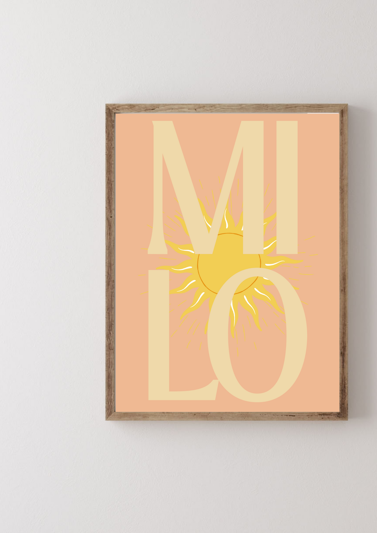 Name Block Print