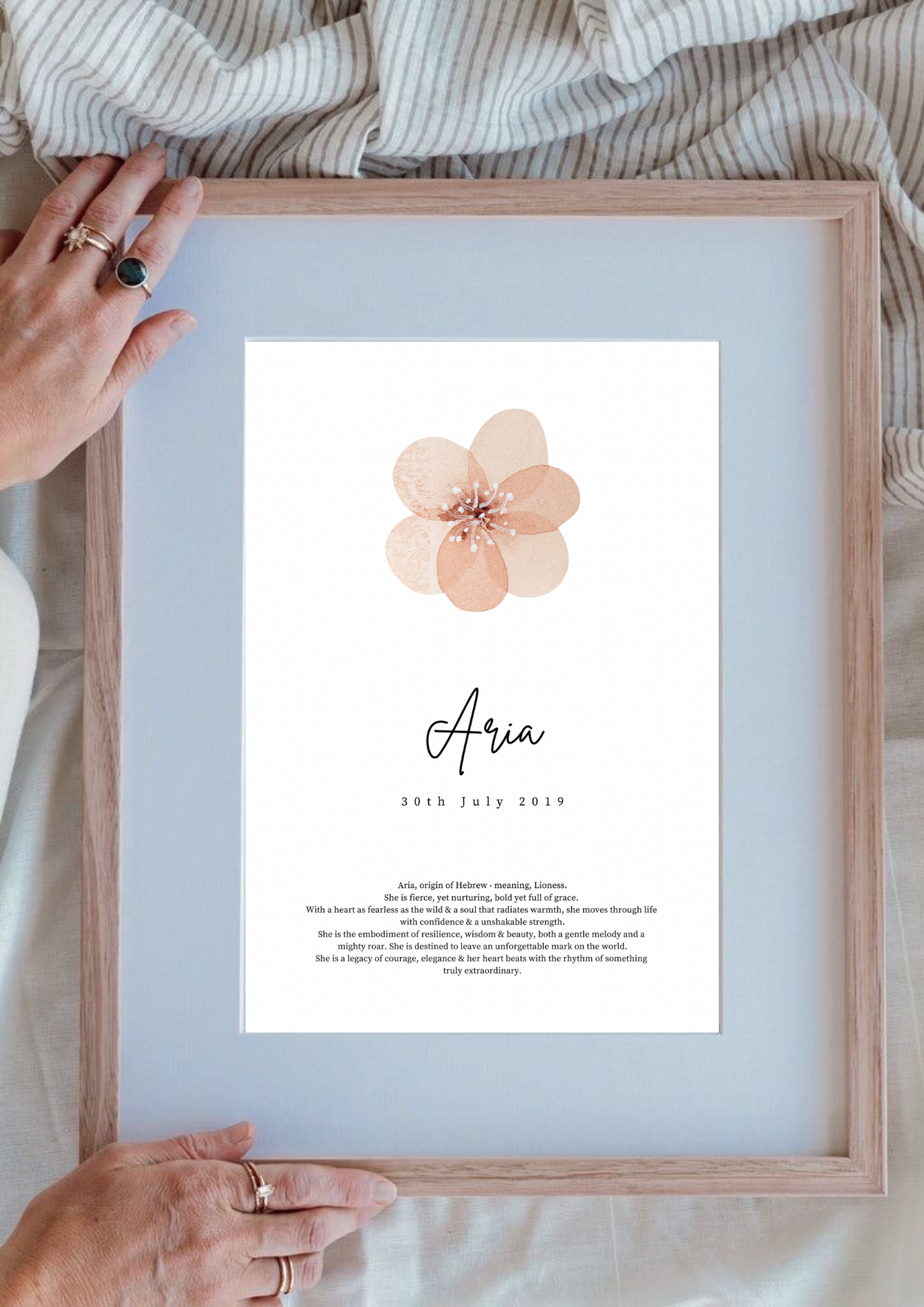 Name Story Print