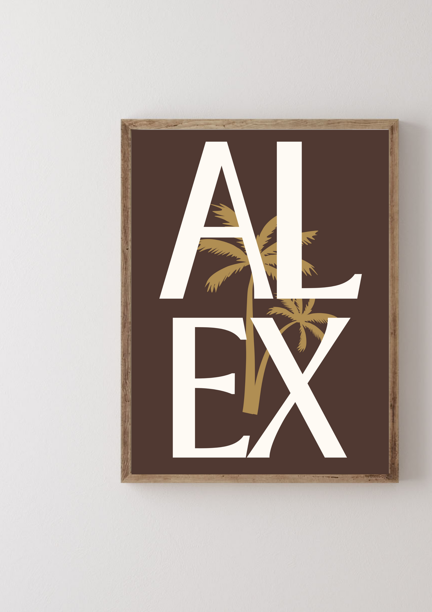 Name Block Print