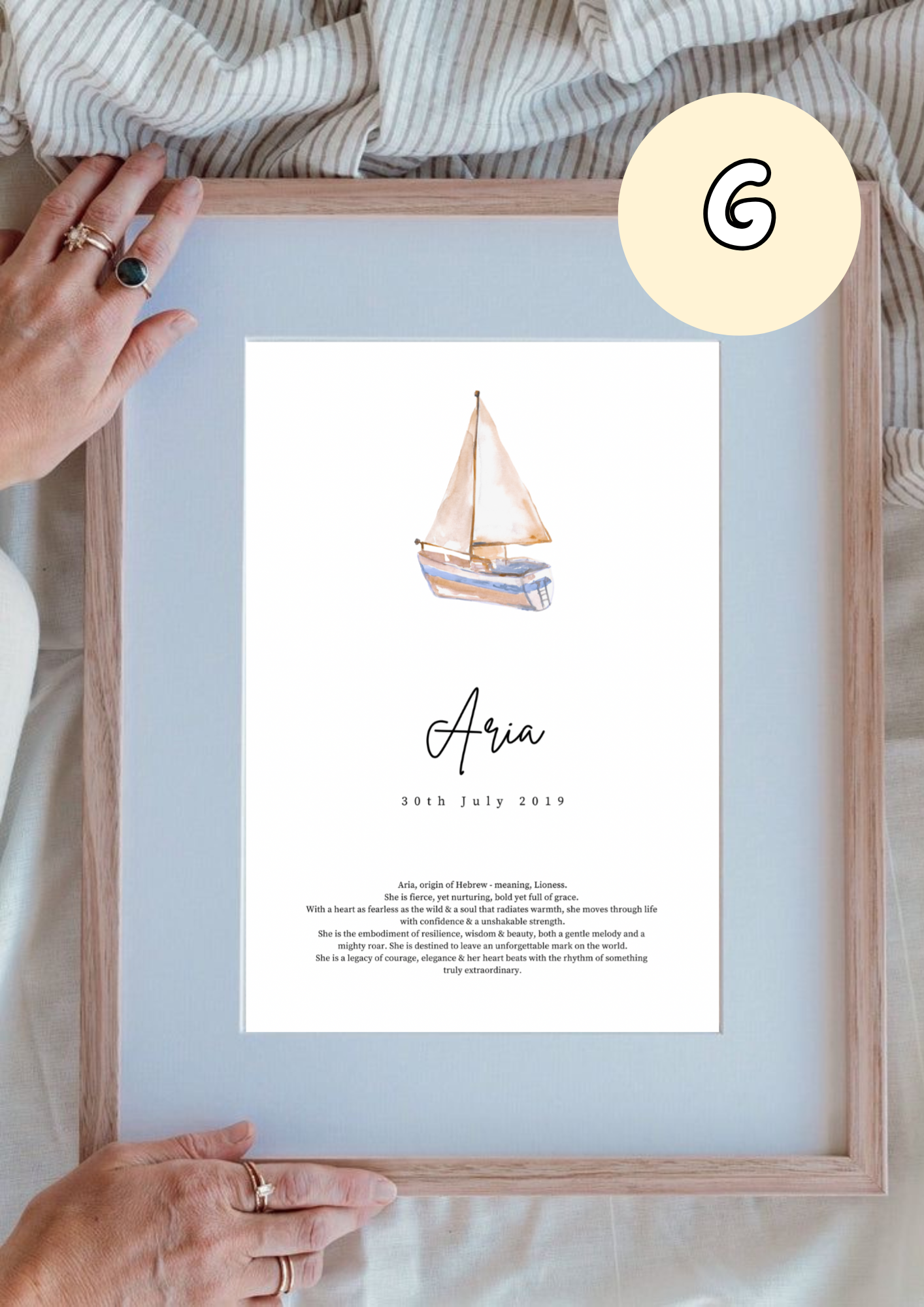 Name Story Print