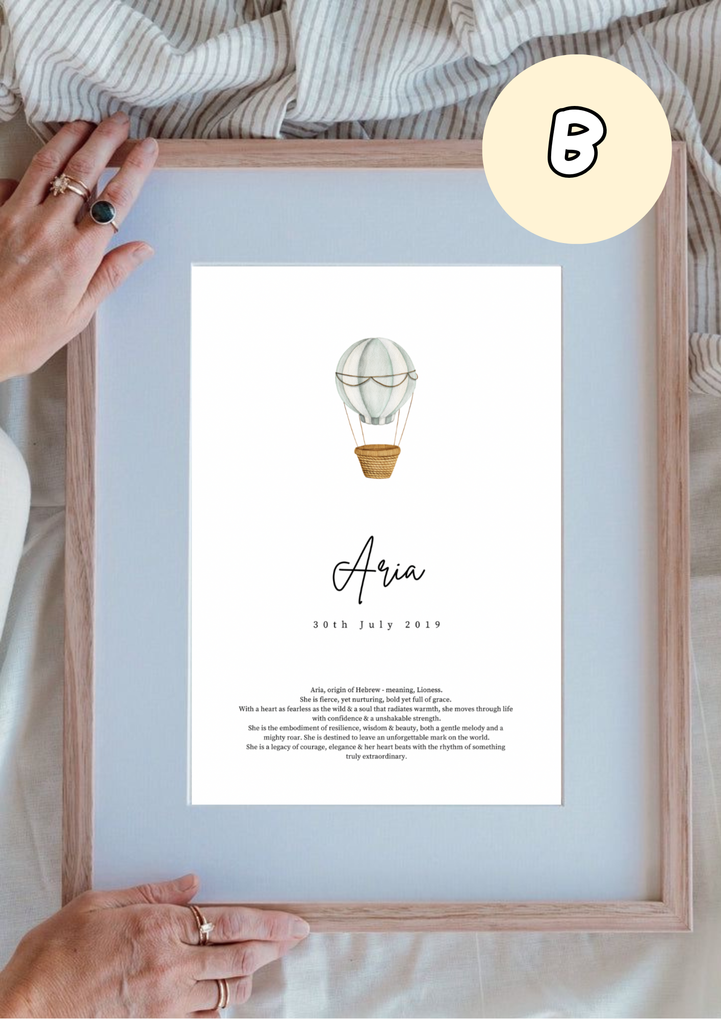 Name Story Print