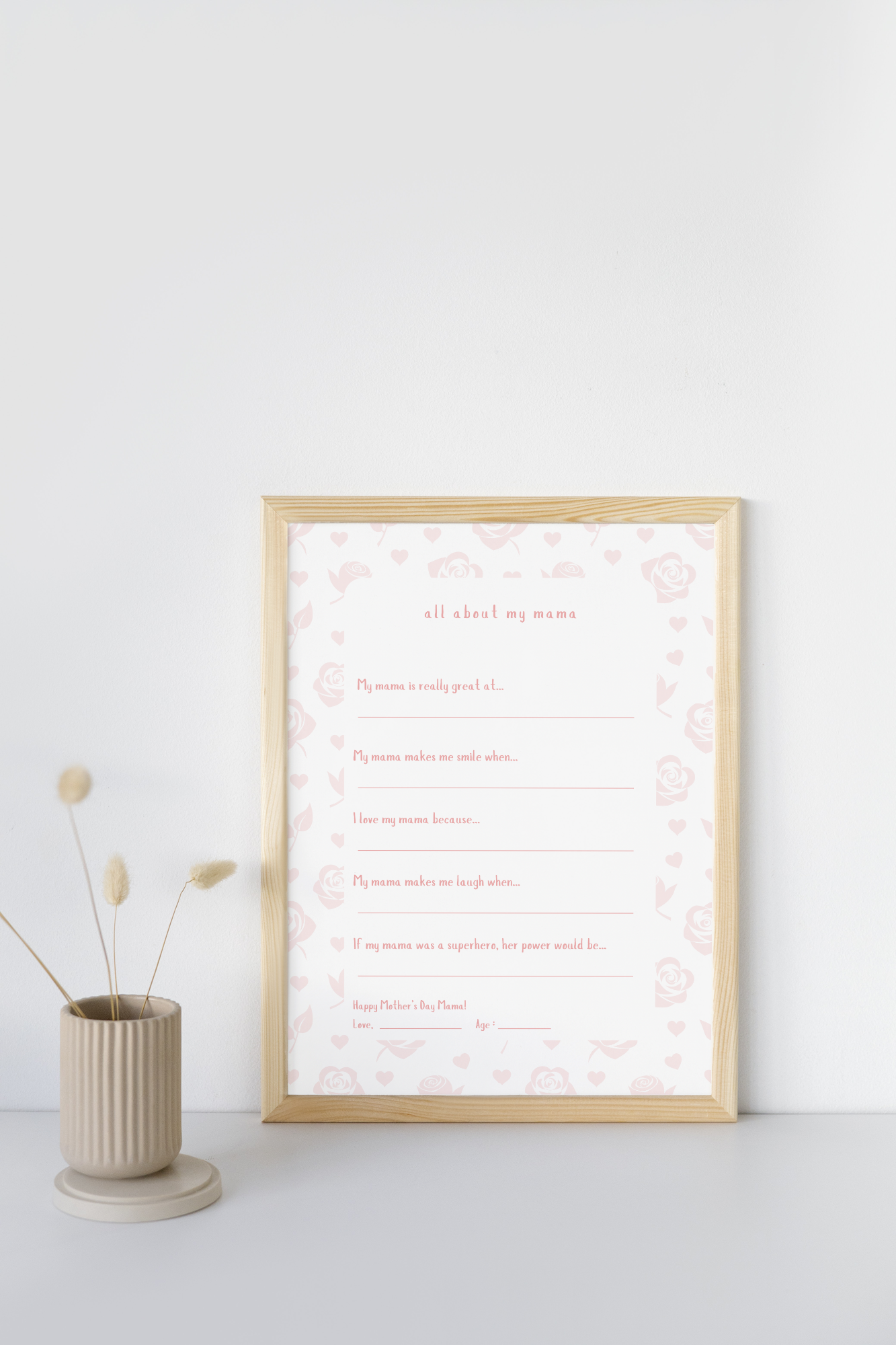 All About Mama Print
