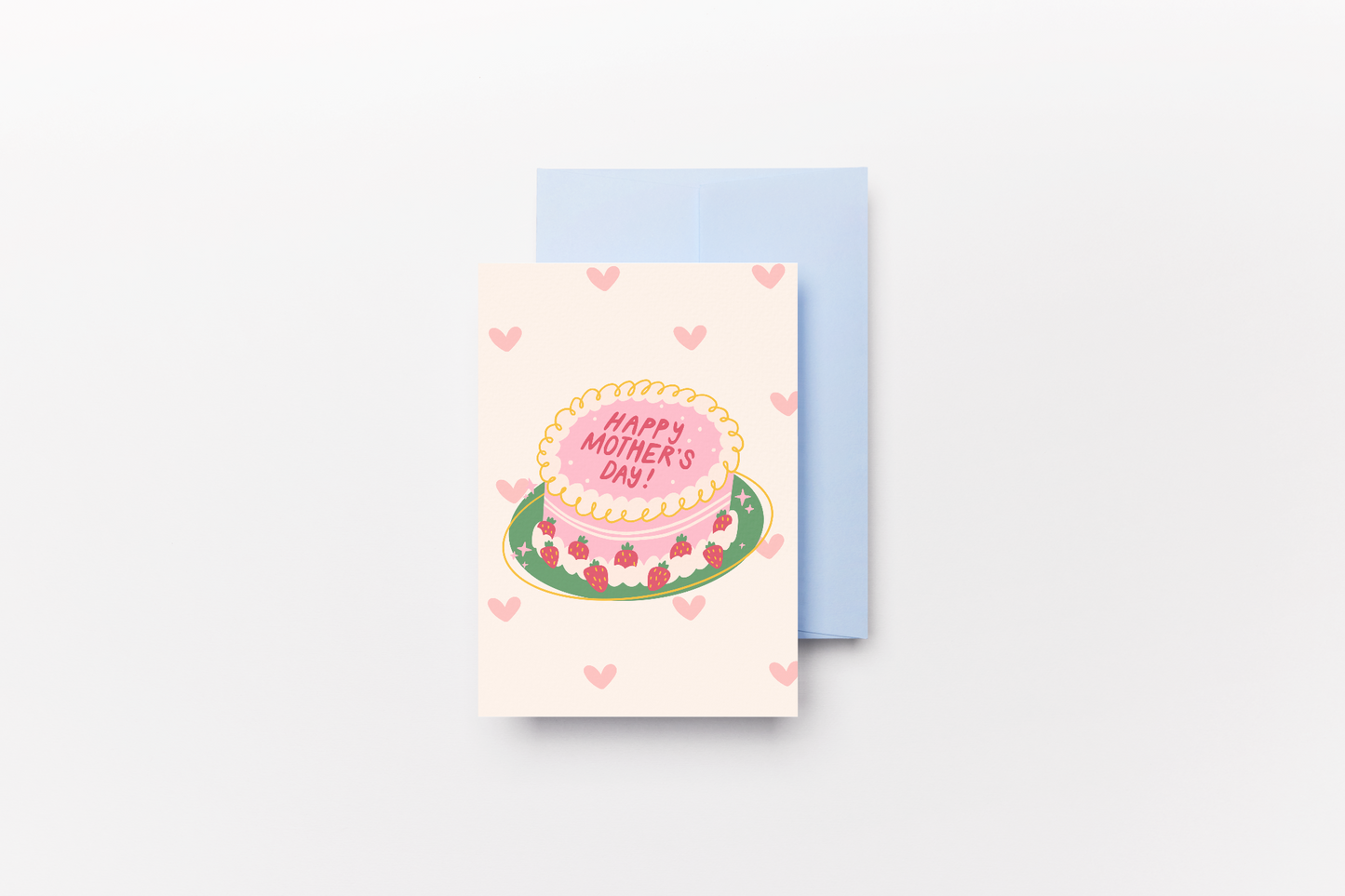Mums Cake Card