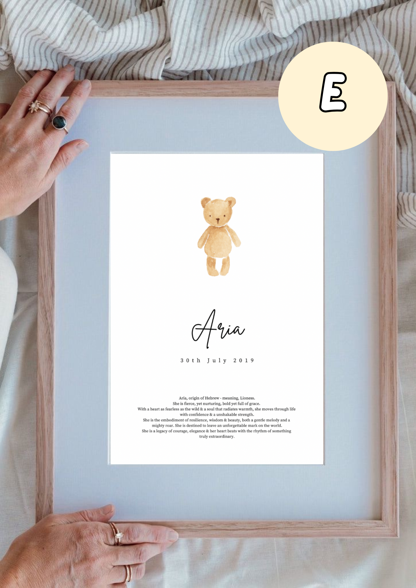 Name Story Print