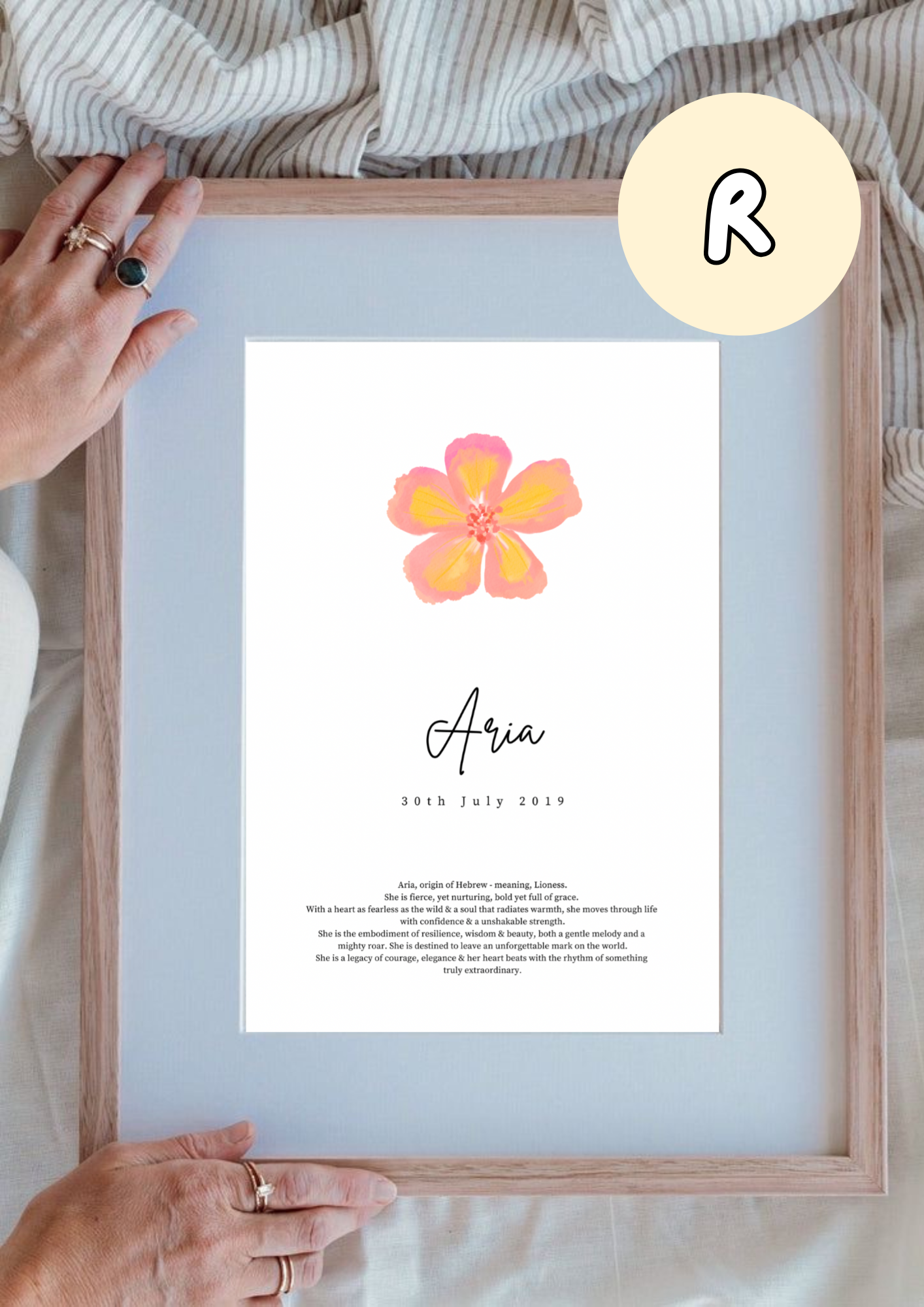 Name Story Print