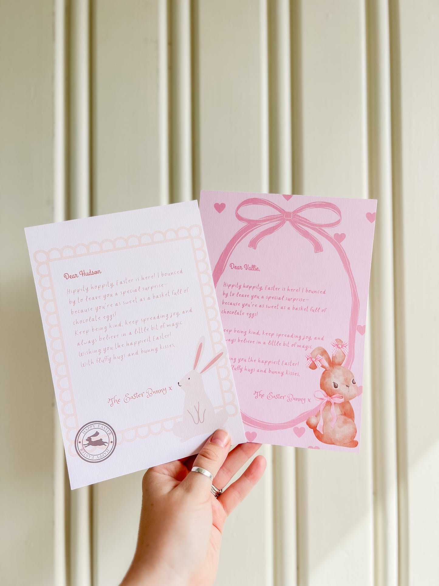 Easter Bunny Letter Neutral
