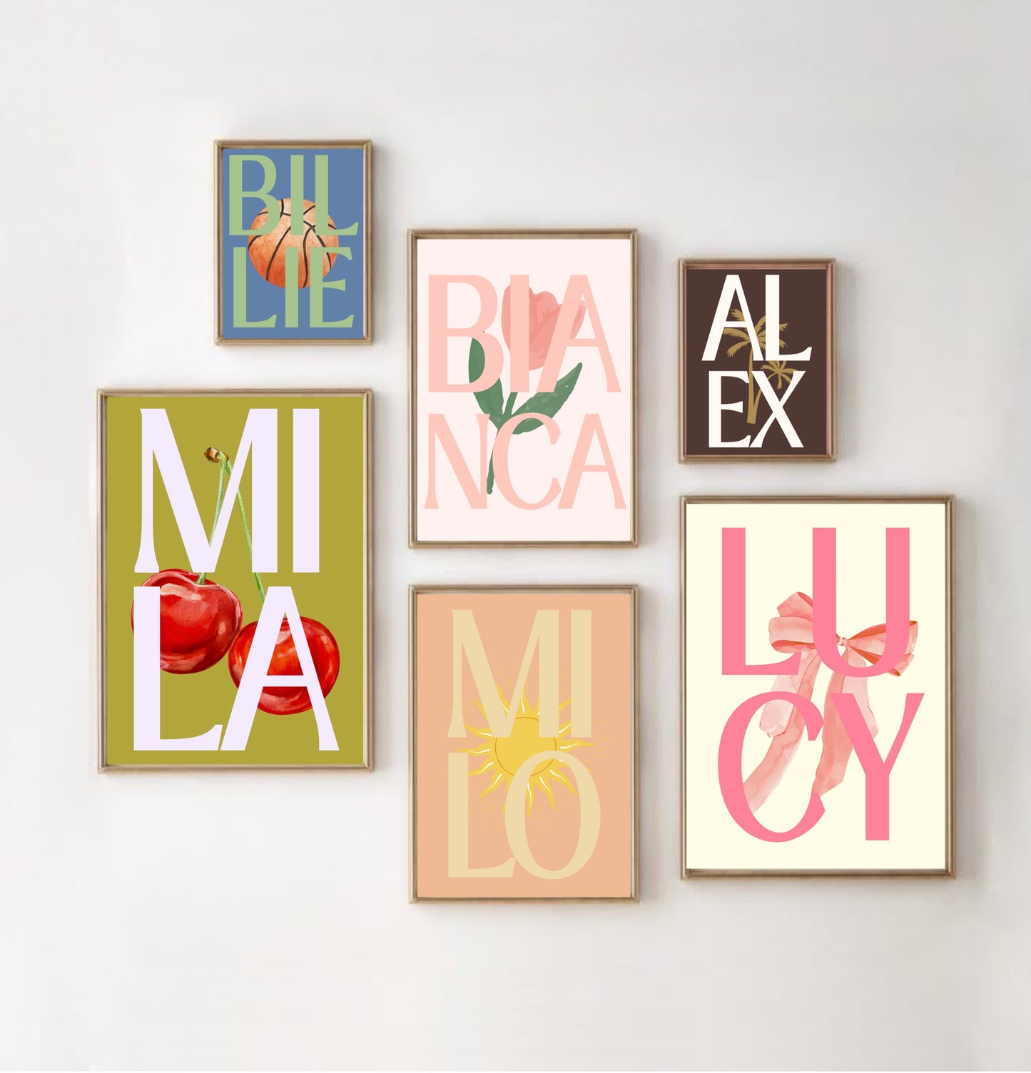 Name Block Print