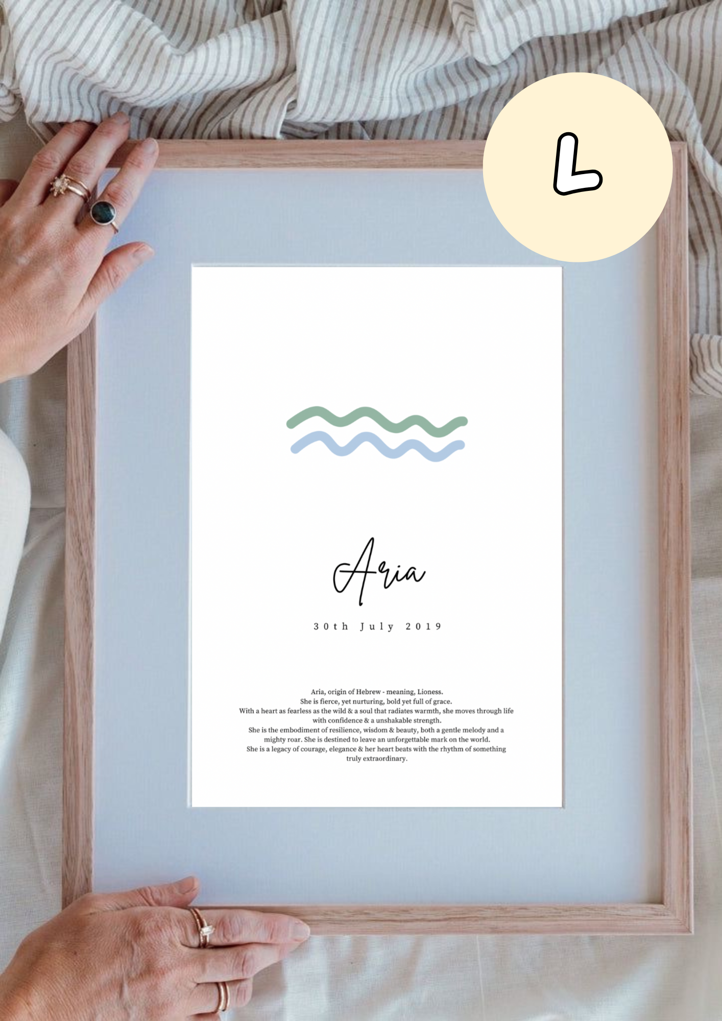 Name Story Print