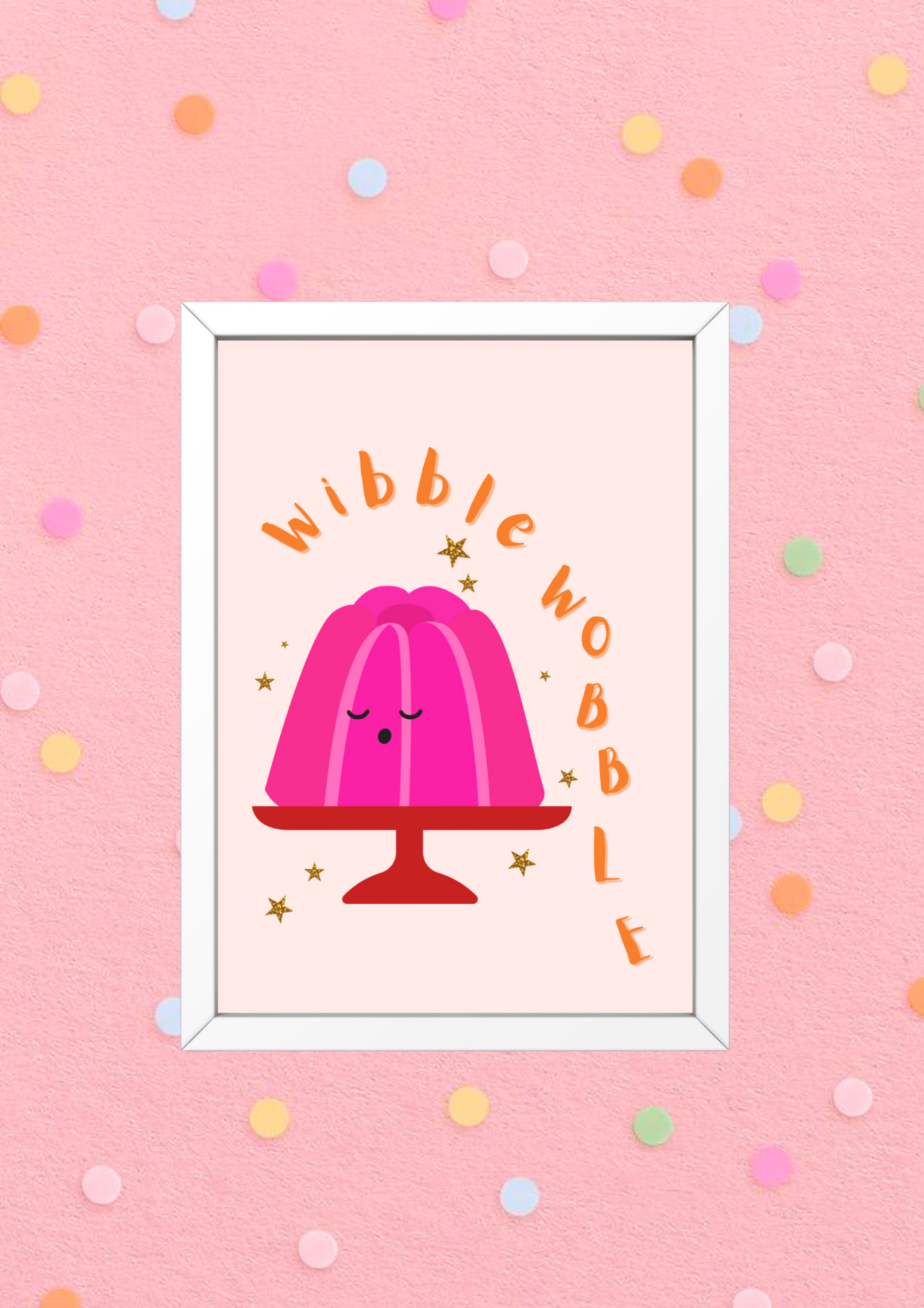 Wibble Wobble Print
