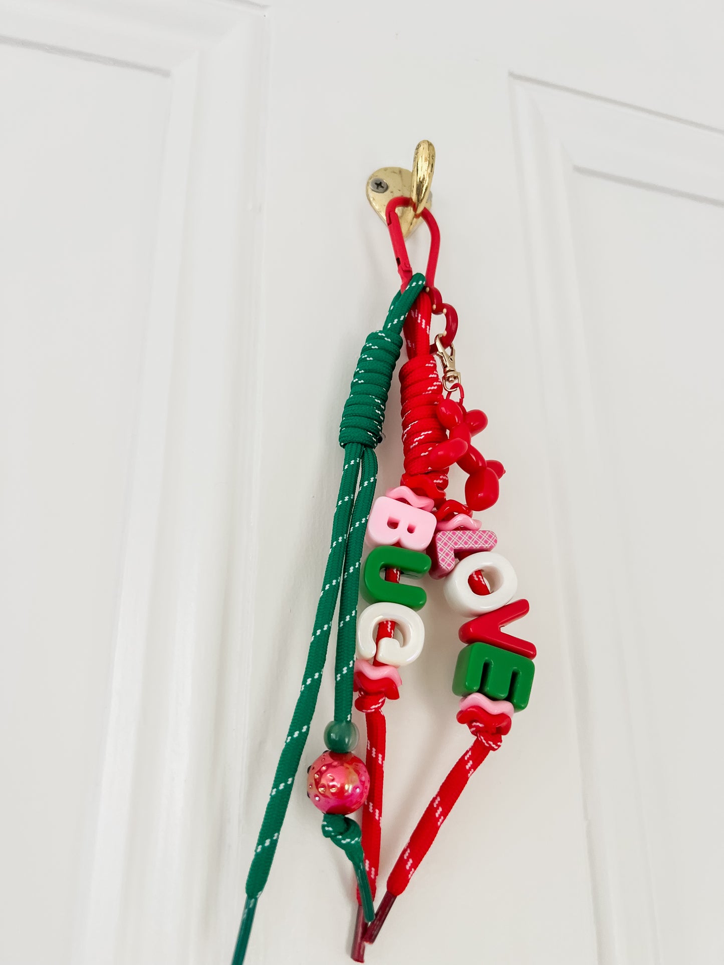 Loaded Strawberry Rope Charm