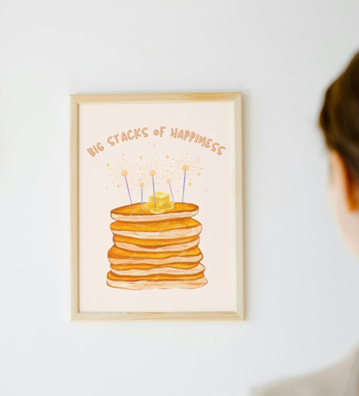 Stacks of Happiness Print