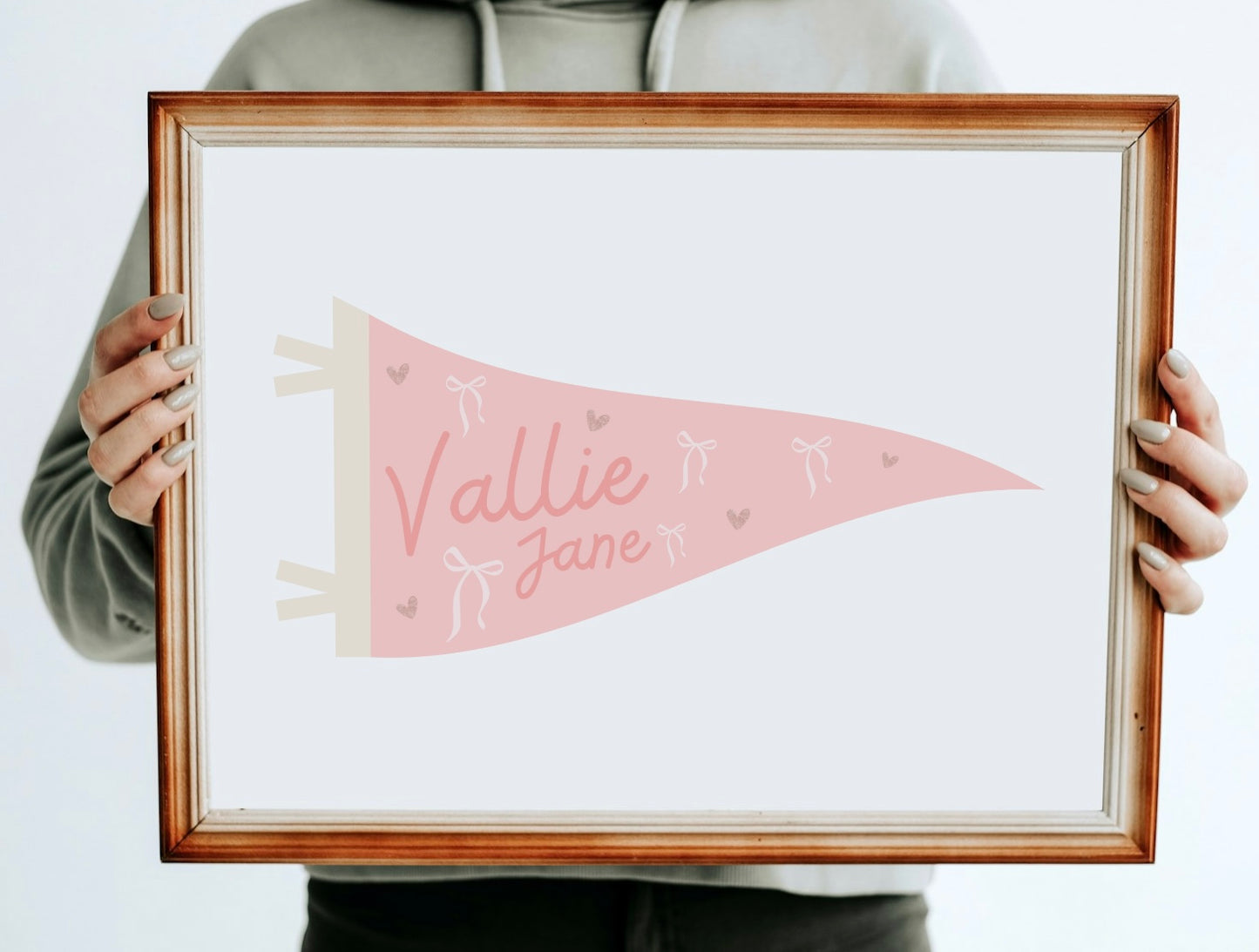 Pennant Banner Name print