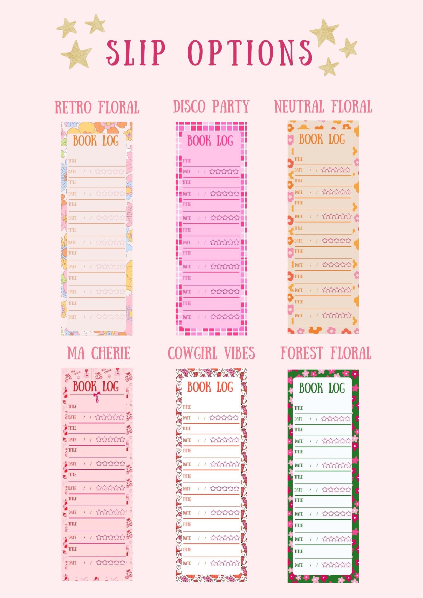 Book Logs