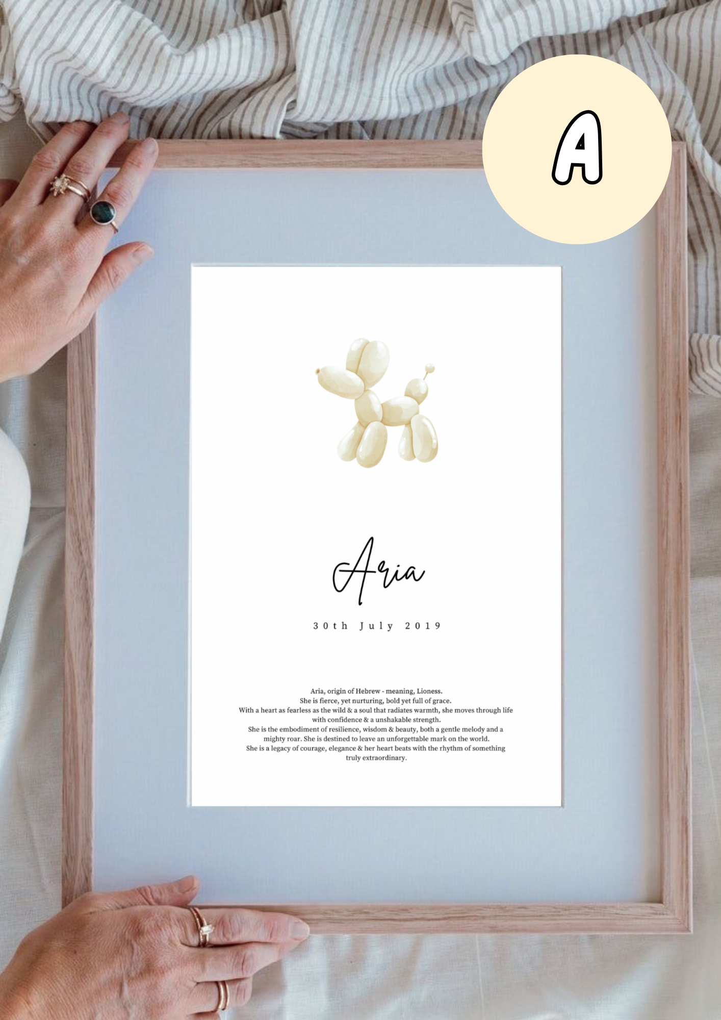 Name Story Print