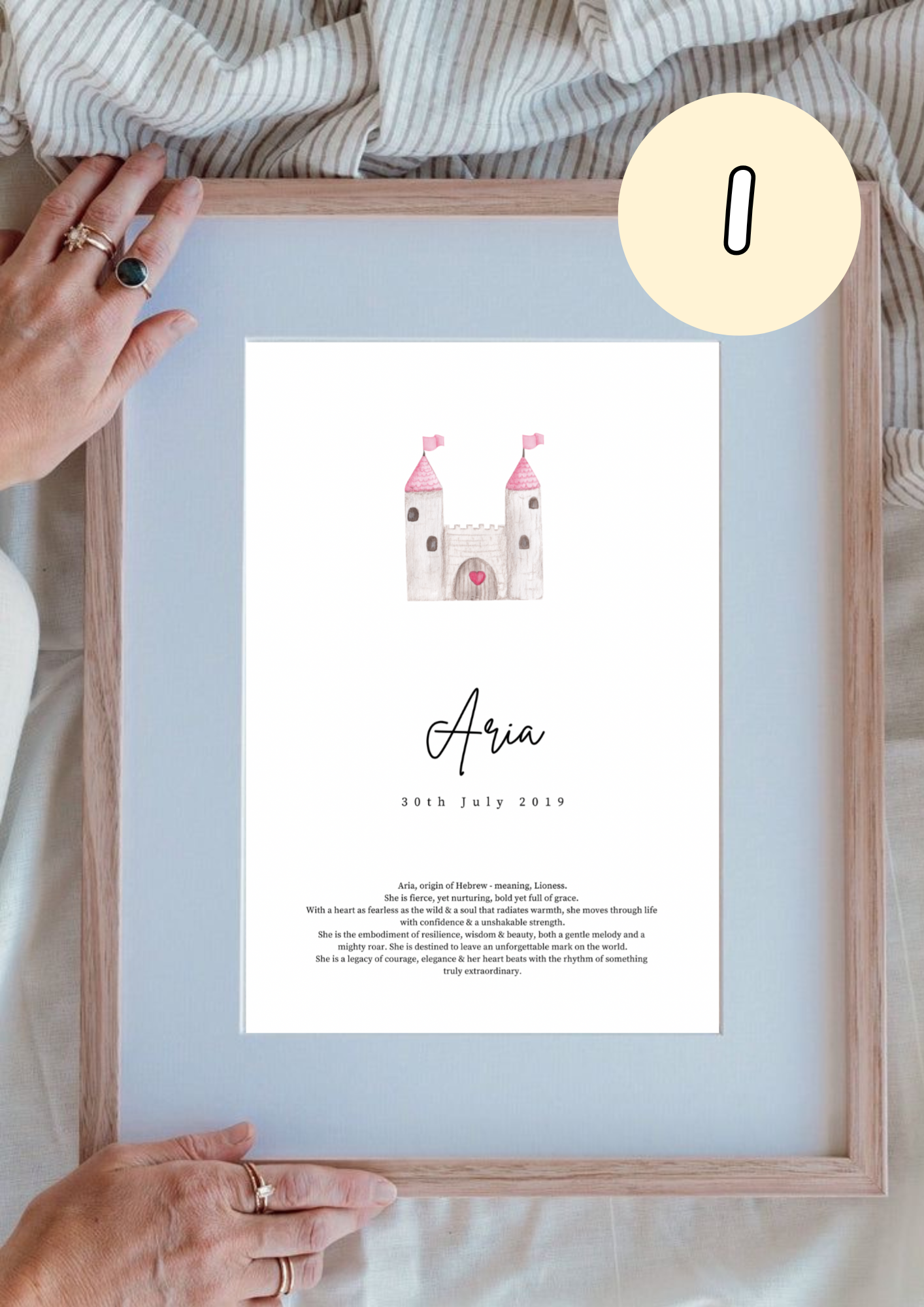 Name Story Print