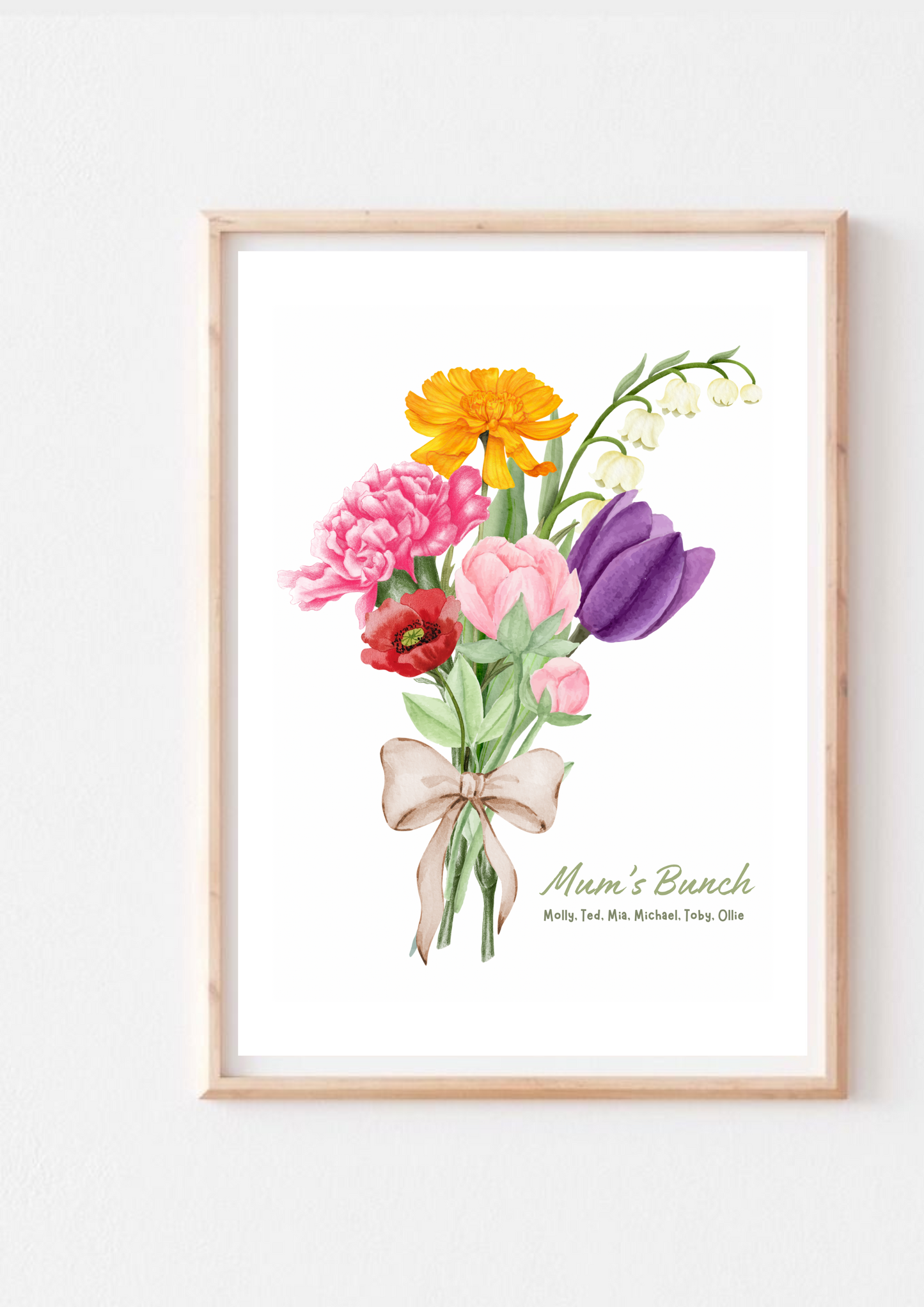 Mum’s Bunch Print