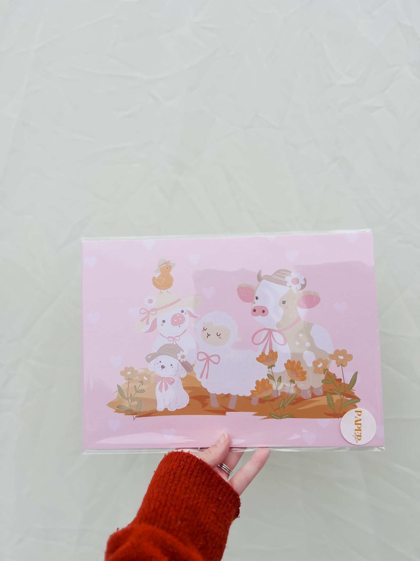 Farmyard Friends Print
