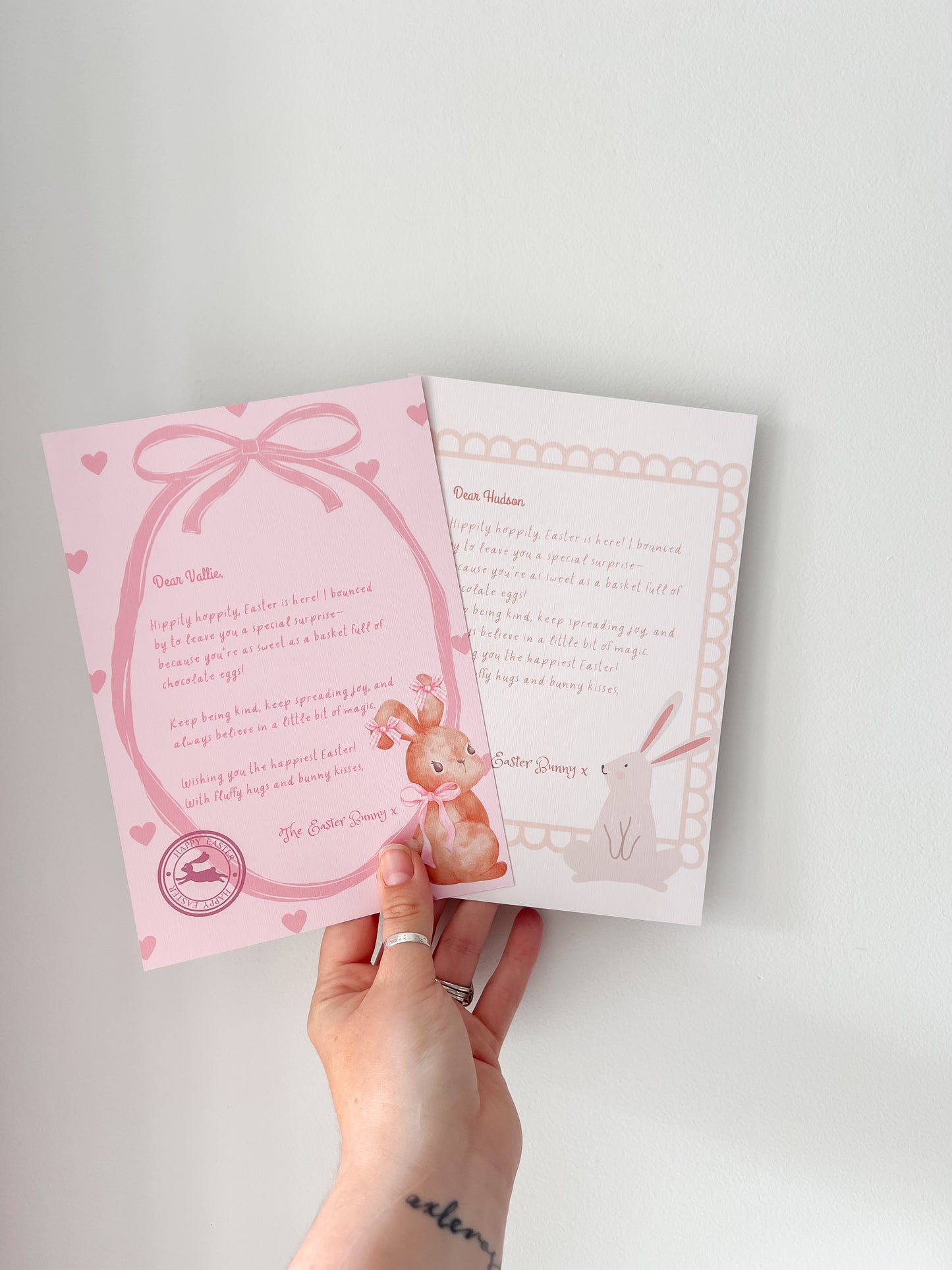 Easter Bunny Letter Neutral