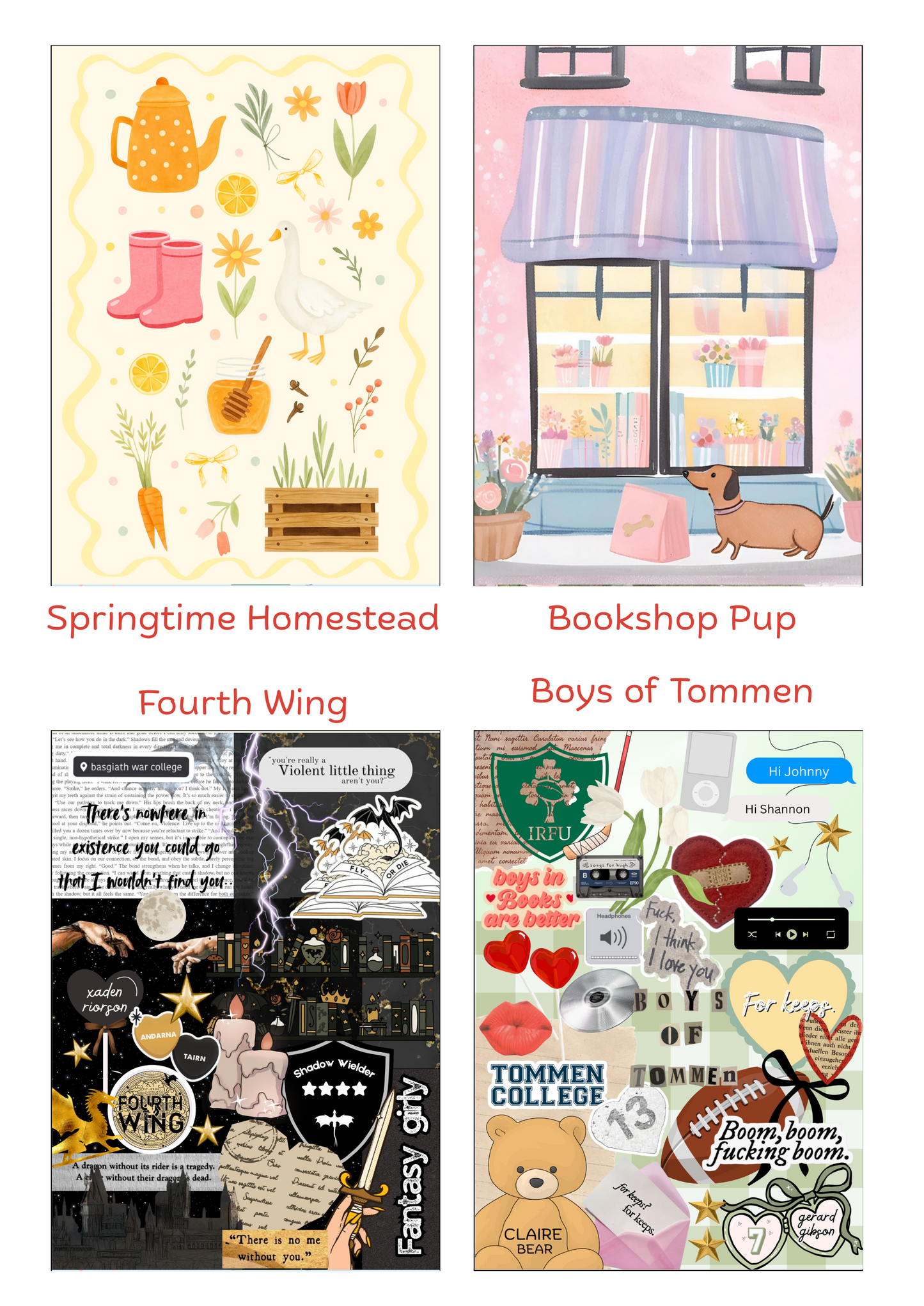 Kindle inserts (2 for $20)