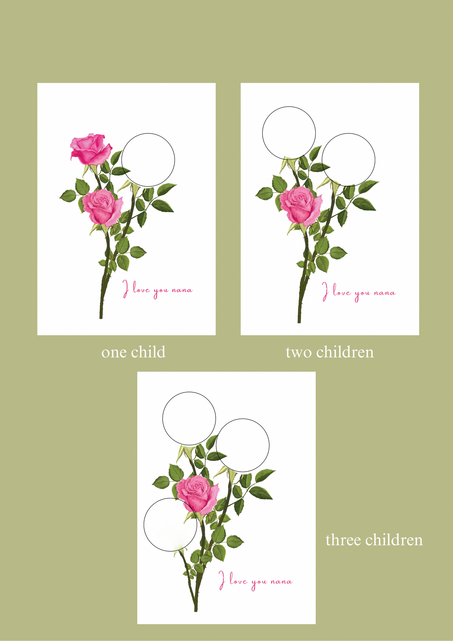 Roses for Nana Print