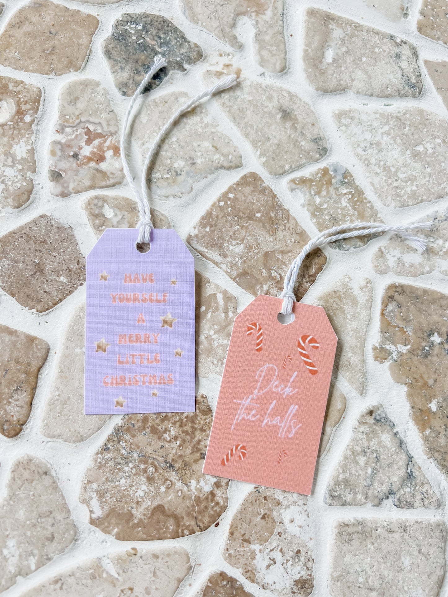 Christmas Tags - Coloured