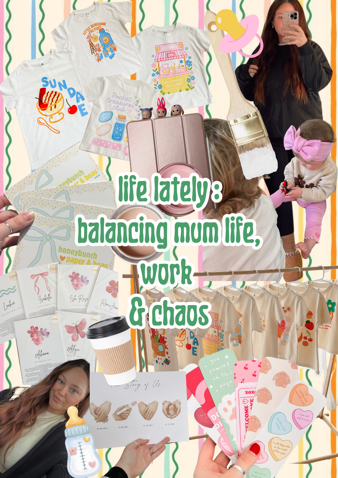 New Beginnings: Our Honey Bunch Collab, New Prints & Finding Light in the Chaos