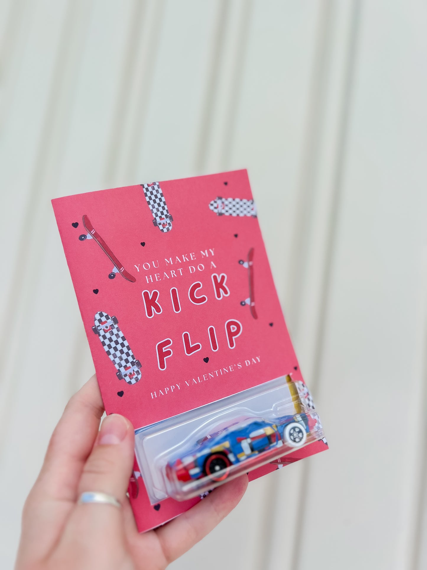 Hot Wheels Valentine’s Slips