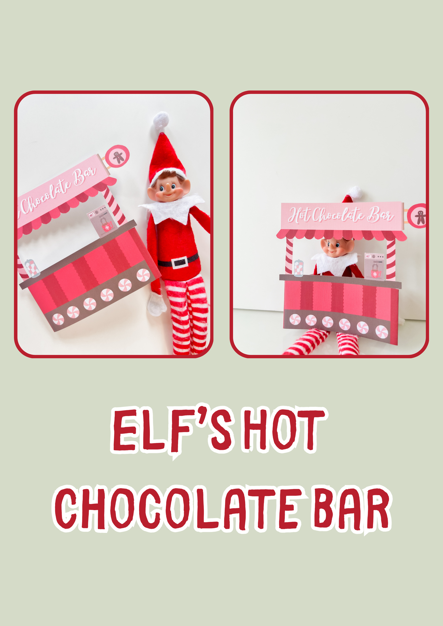Digital & Physical Elf on the Shelf Props Bundle