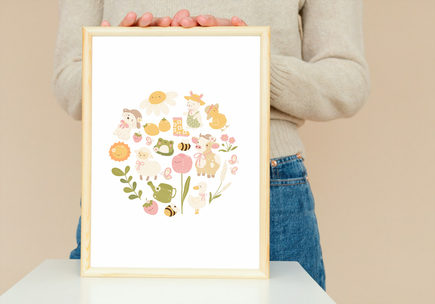 Springtime on the Farm Print