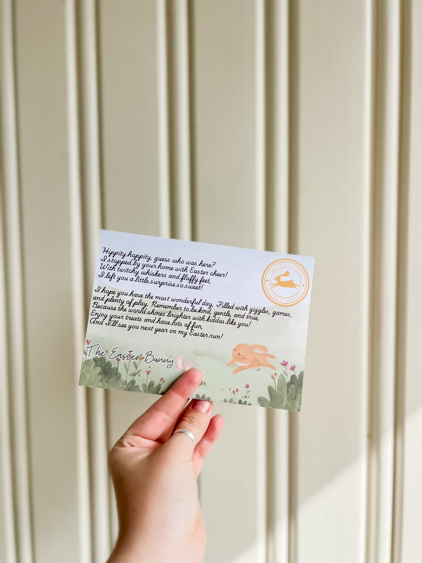 Post Card From the Easter Bunny