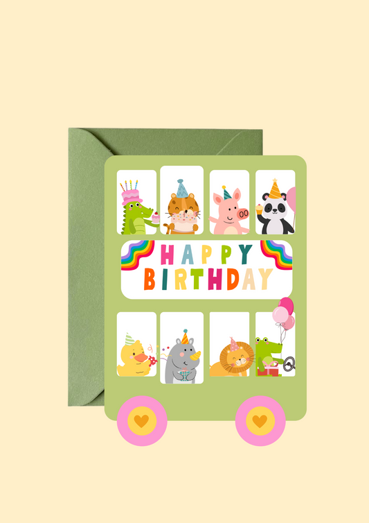 Party Bus Card