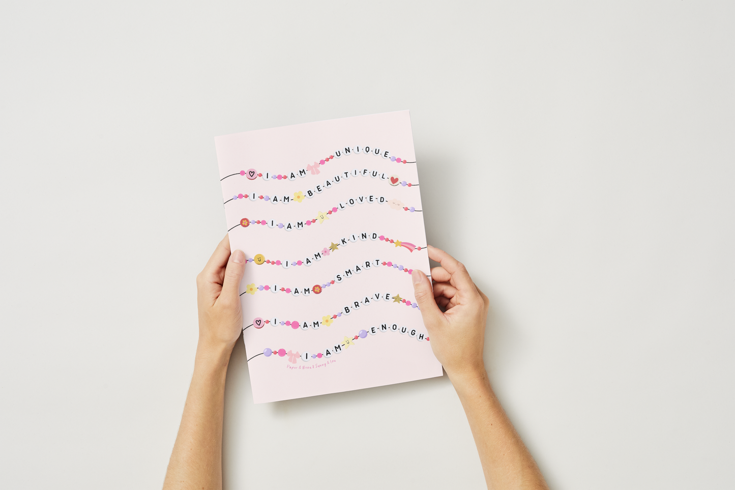 Sunny & Lou Collab ‘I am Loved’ Print