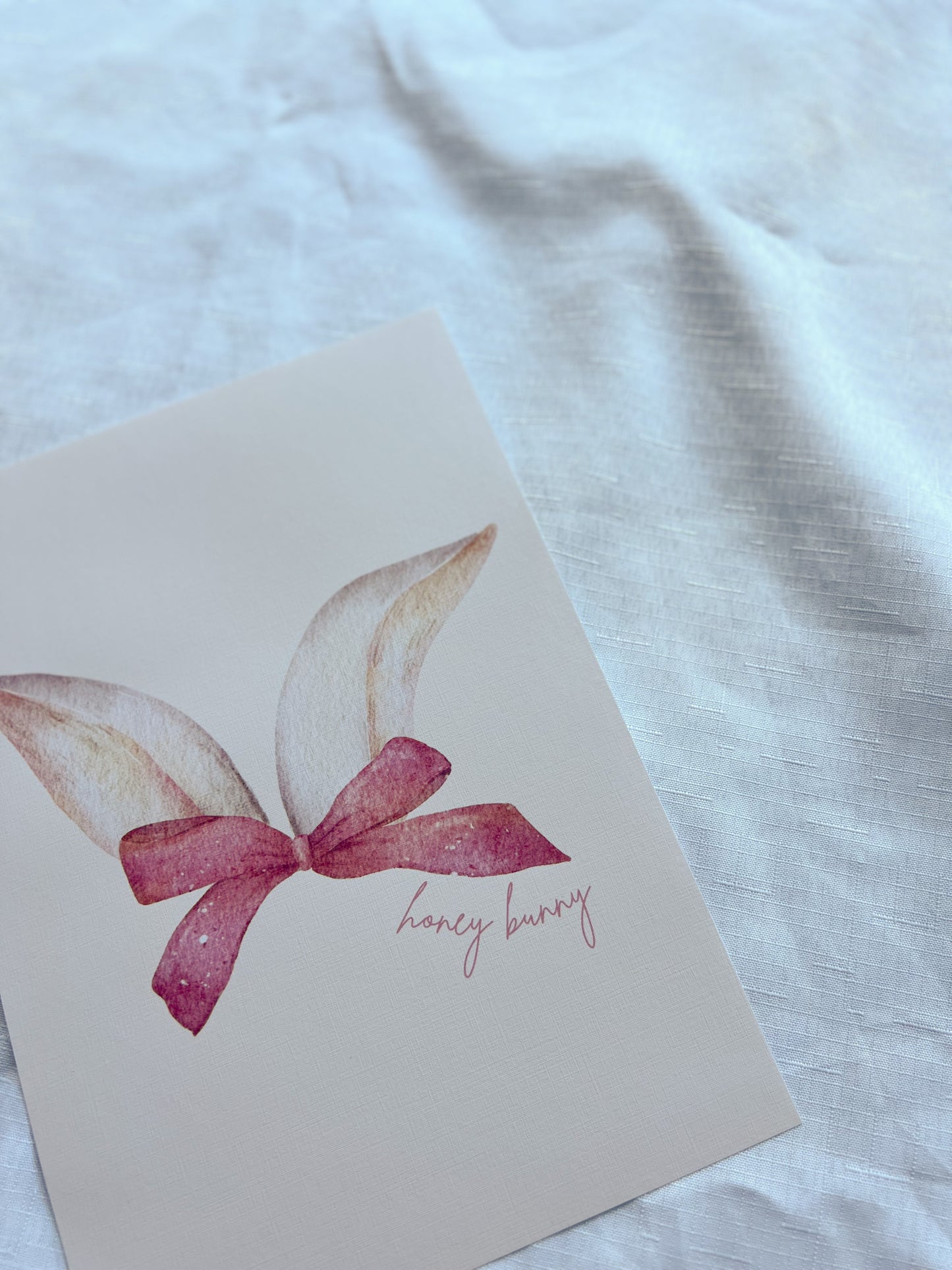 Honey Bunny Print