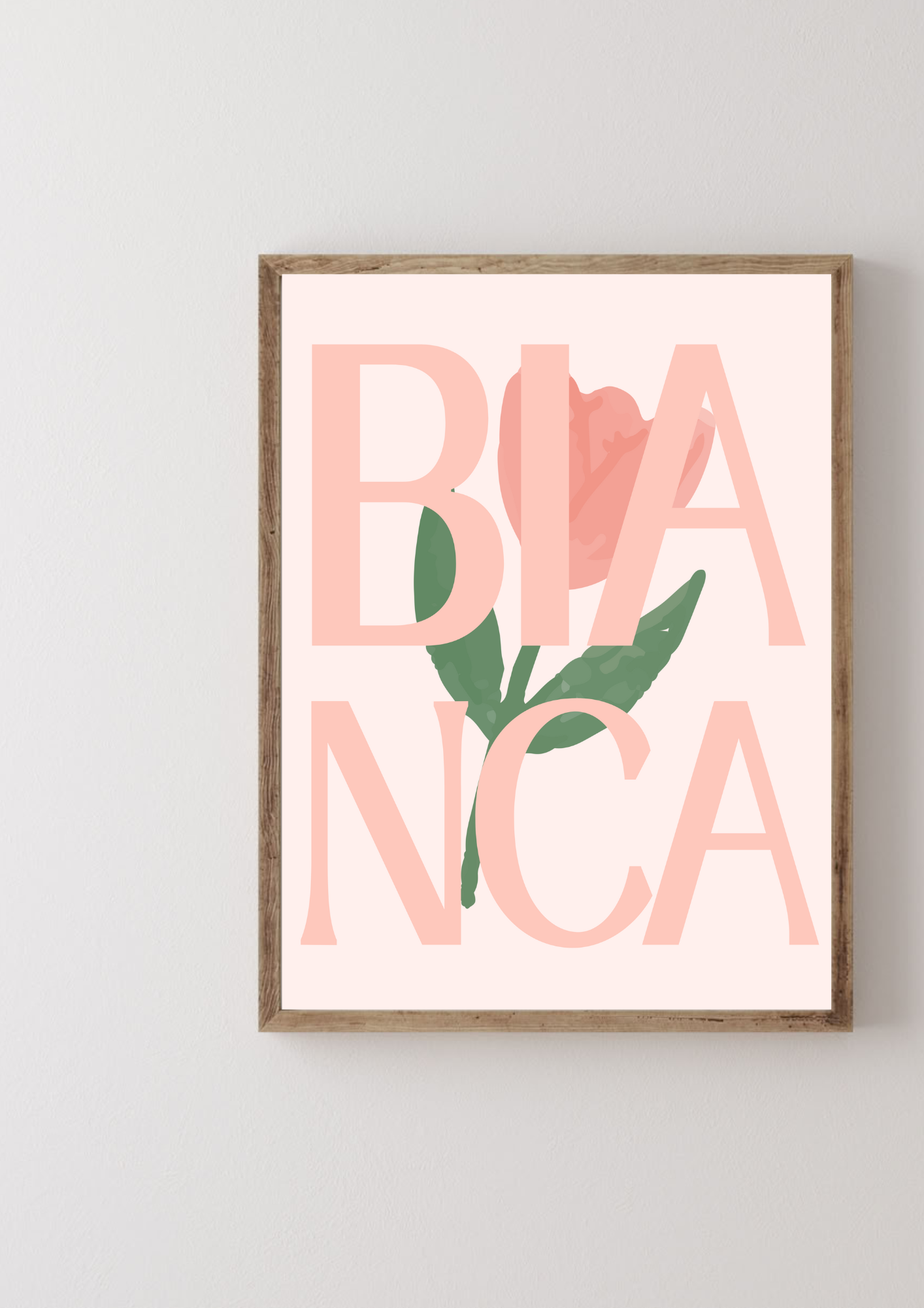 Name Block Print
