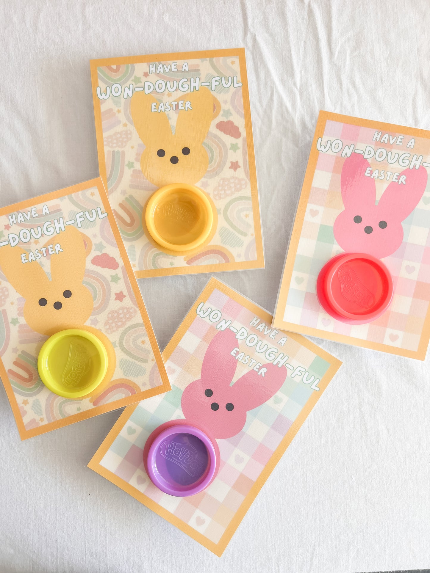 Easter Peeps Playdough Holder