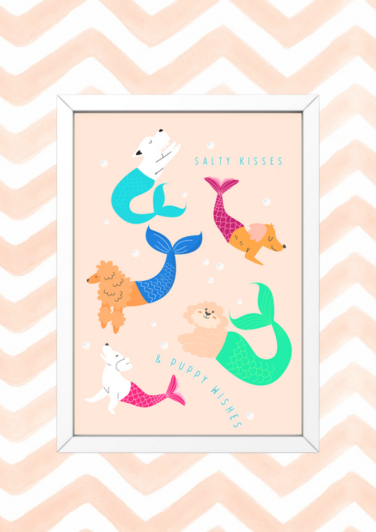Merpups Print