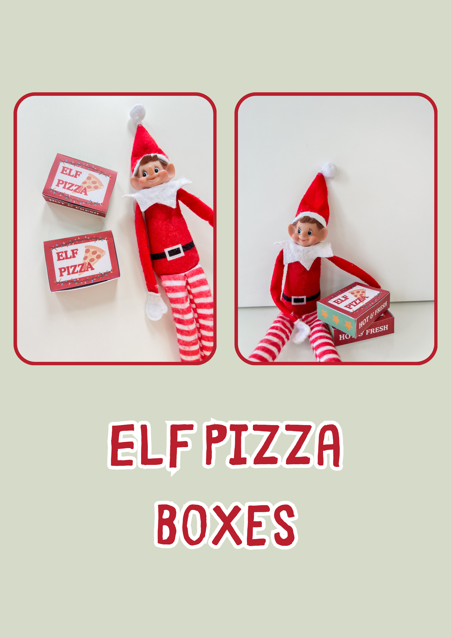 Digital & Physical Elf on the Shelf Props Bundle