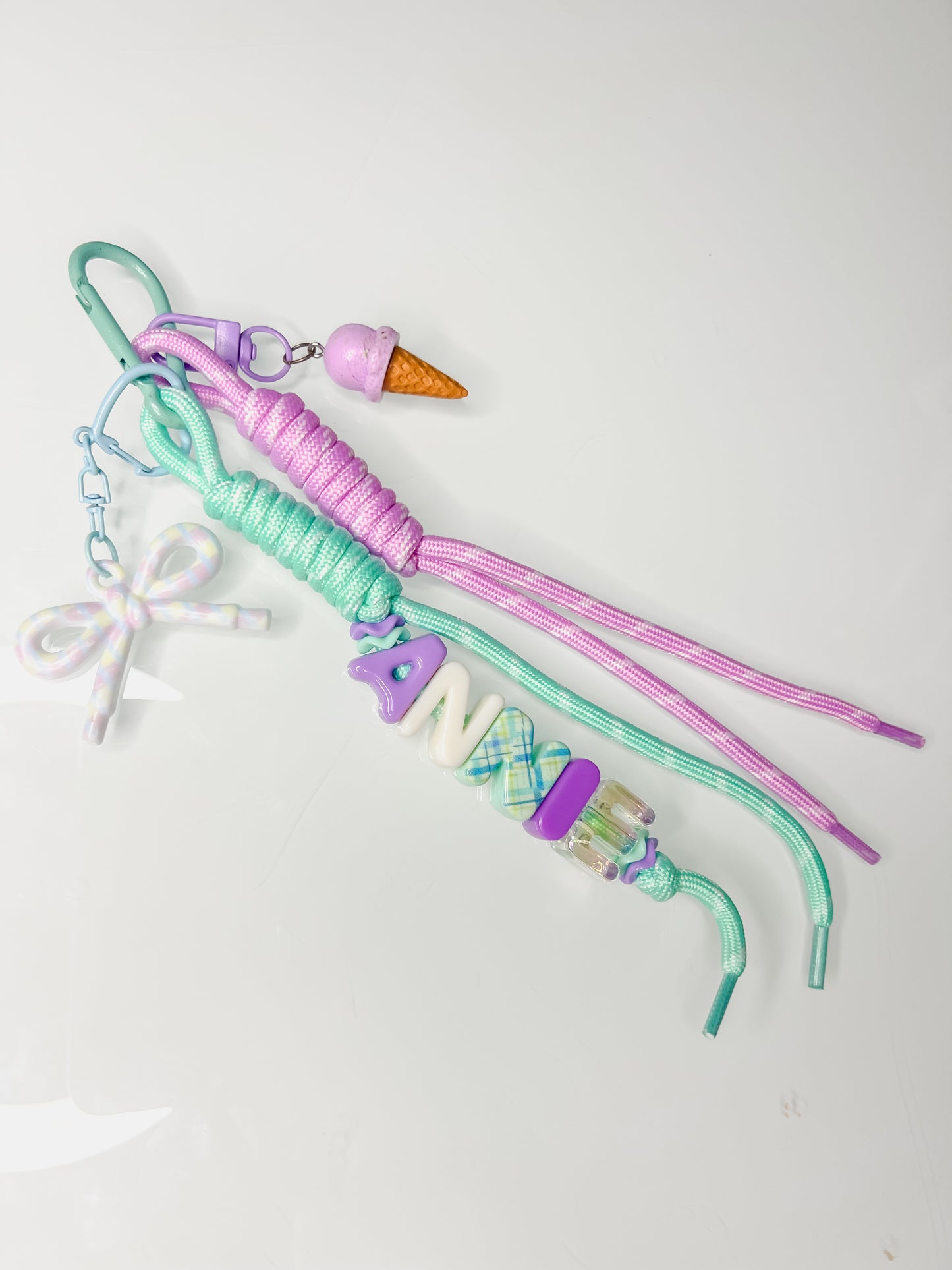 Pre Made Pastel Pop Rope Charm