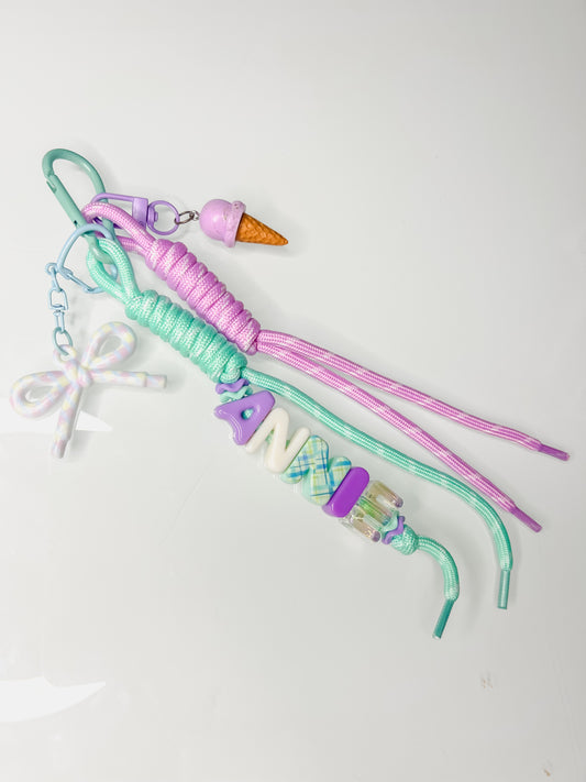 Pre Made Pastel Pop Rope Charm