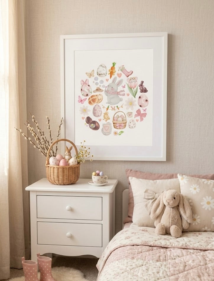 Easter Whimsy Print
