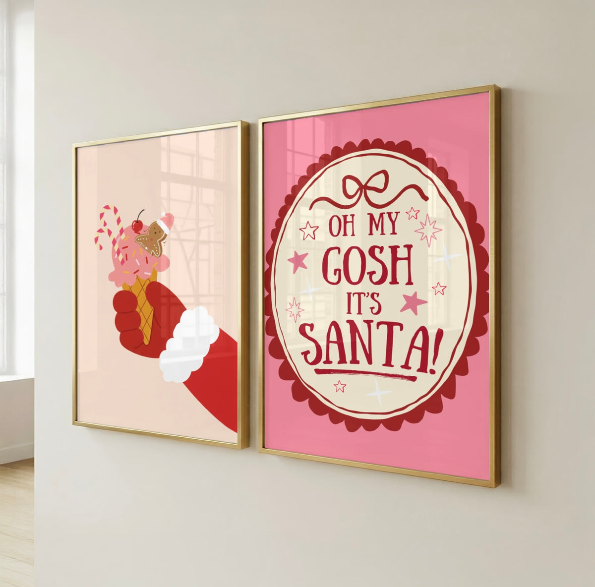 It’s Santa Print