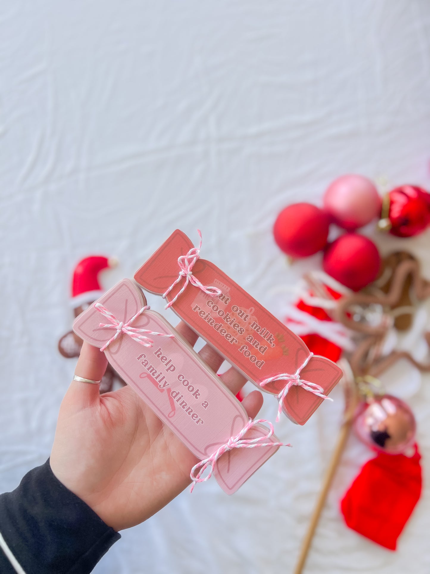 Christmas Cracker Advent Calendar Cards