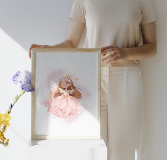 Peony Princess Print